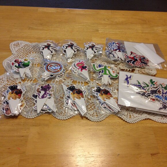 Party Supplies, cupcake toppers for home goods or store bought - Picture 1 of 8